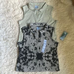 NWT - Hollywood Tops (2) Youth Large/Womens S